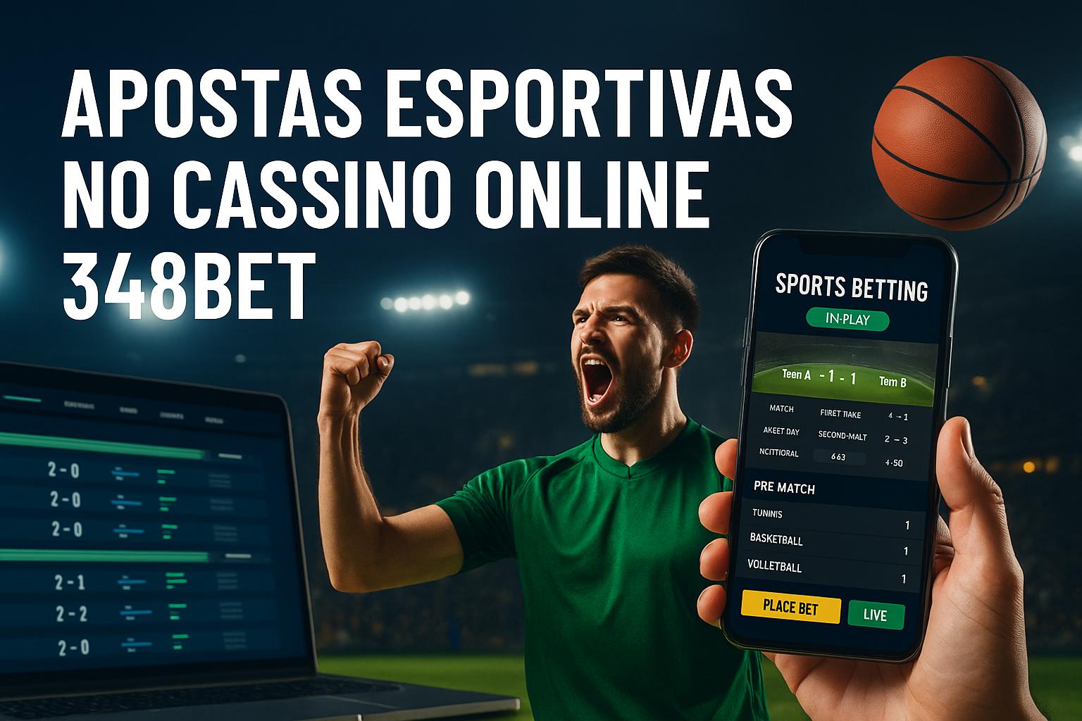 Aposte em apostas esportivas no cassino online 348BET