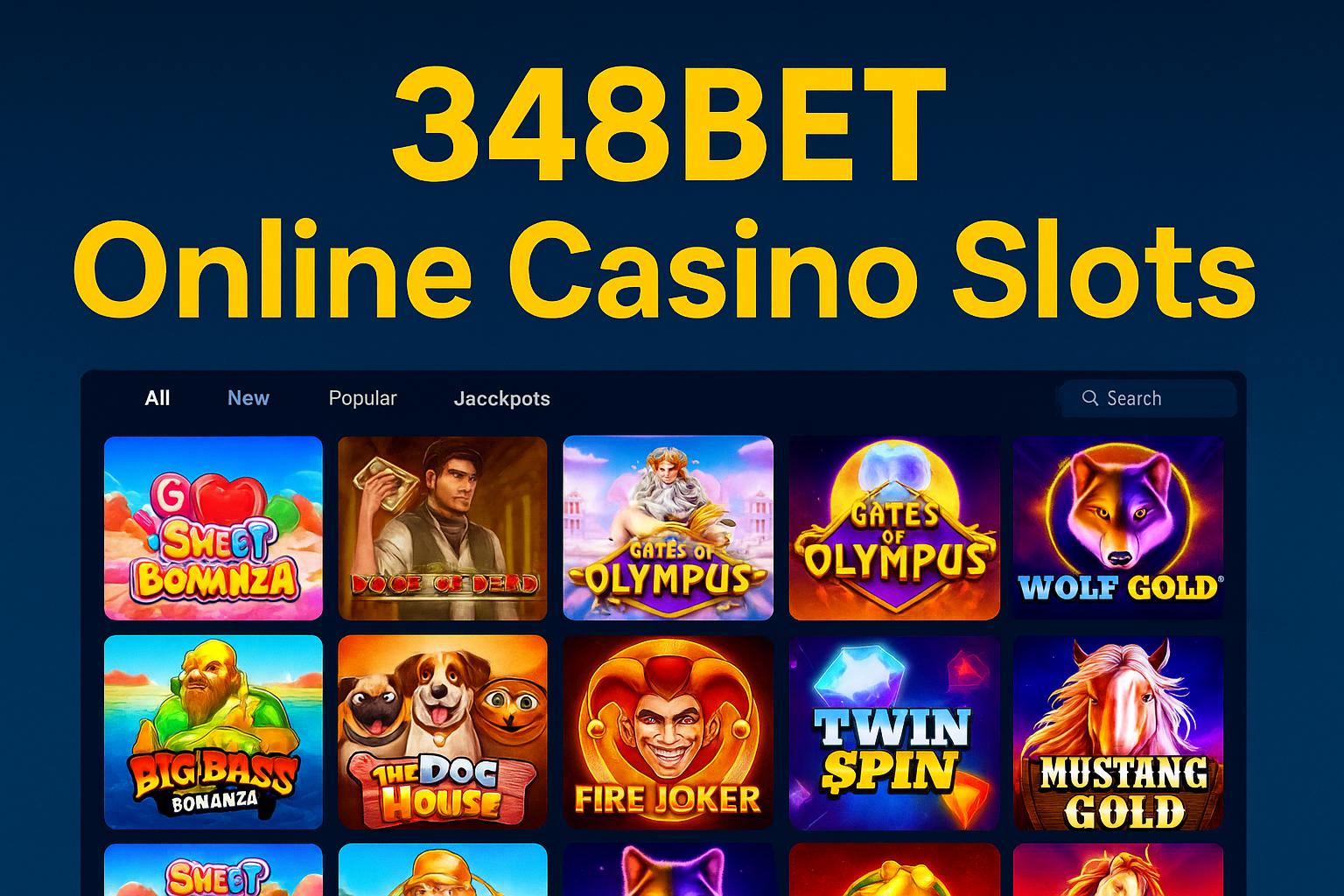 Jogos de Slot no Casino Online 348BET