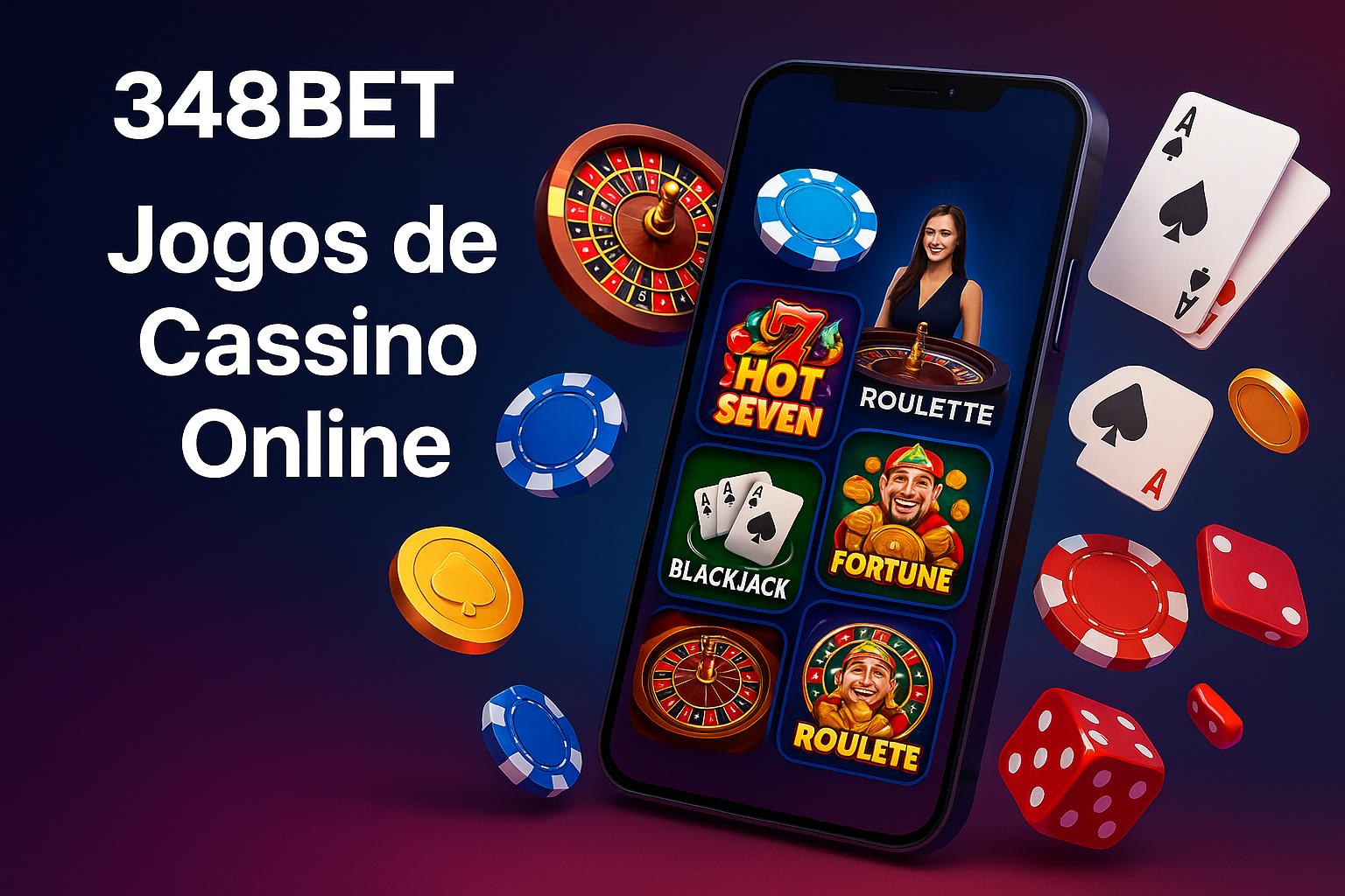 Jogos de cassino online inovadores e emocionantes na 348BET
